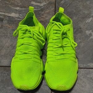Neon Green Athletic Sneakers